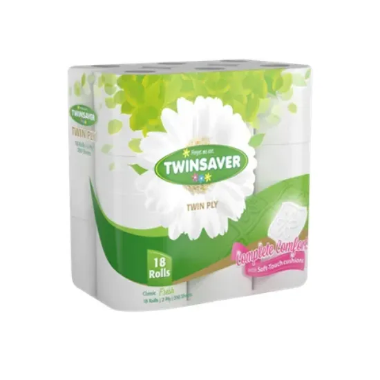 TWINSAVER TWINSAVER TOILET PAPER 2PLY X18 EACH