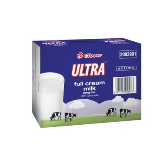 CLOVER CLOVER ULTRA FULL CREAM MILK LT x 6