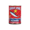 LUCKY STAR PILCHARDS IN TOM  SAUCE 400G