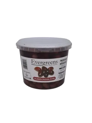 EVERGREENS BLACK OLIVES 2.5KG