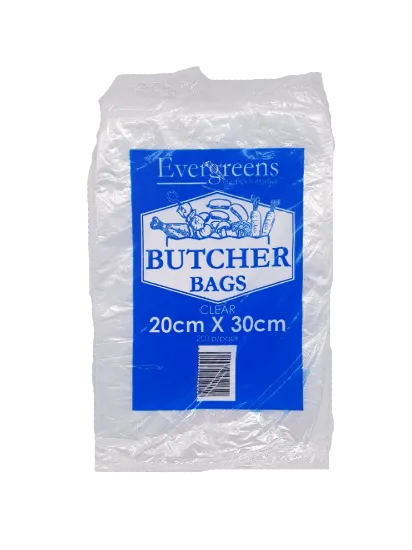 EVERGREENS 20X30CM BUTCHER BAGS 200`S EACH