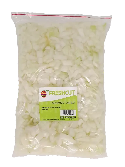 FRESHCUT ONION DICED 2.5KG