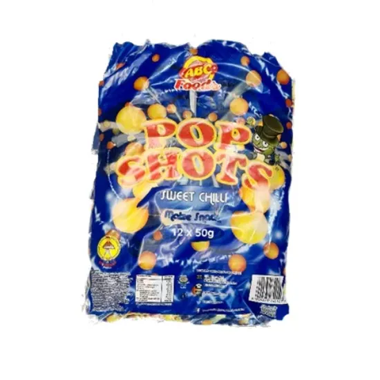 ABC POP SHOTS 12X50G SWT CHILLI EACH